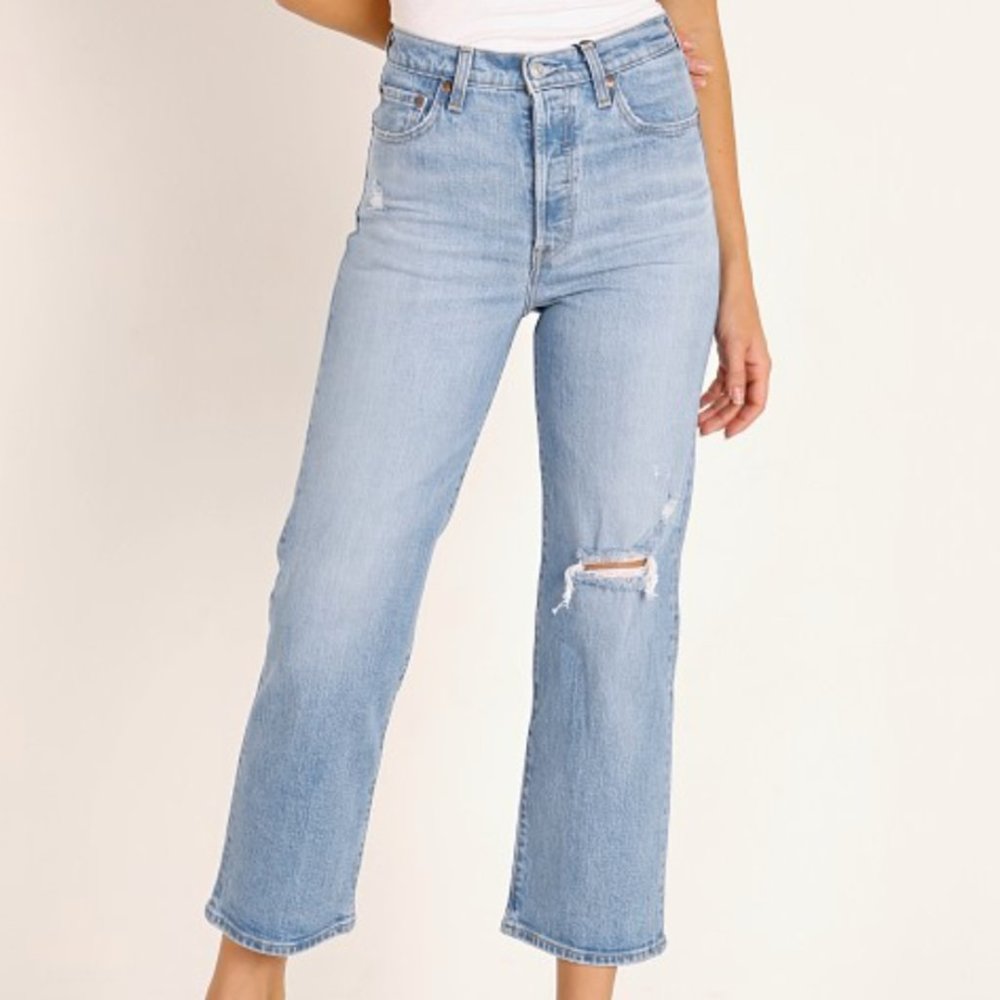 Levi's Ribcage Straight High Waist Tango Fade